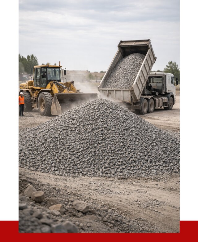 Купить щебень с доставкой в Апатитах от 2593 руб. | ПРОНЕРУДПтт