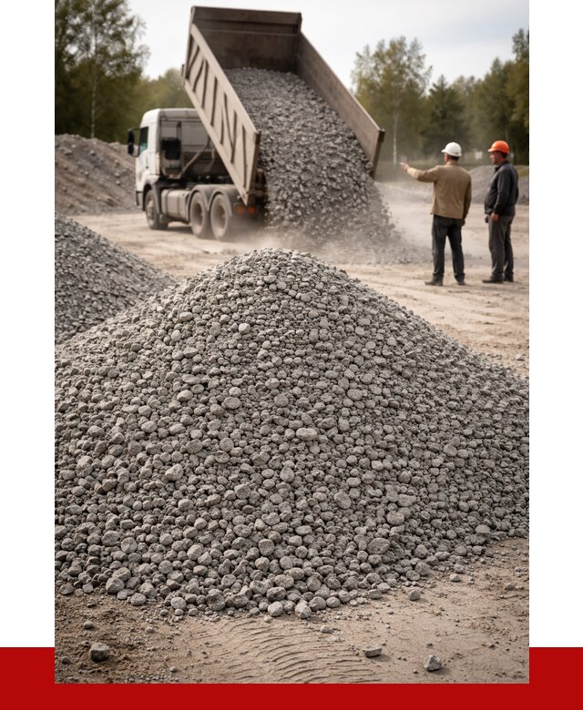 Гранитный щебень фракция 0-5 в Апатитах от 3008 руб ПРОНЕРУДПтт