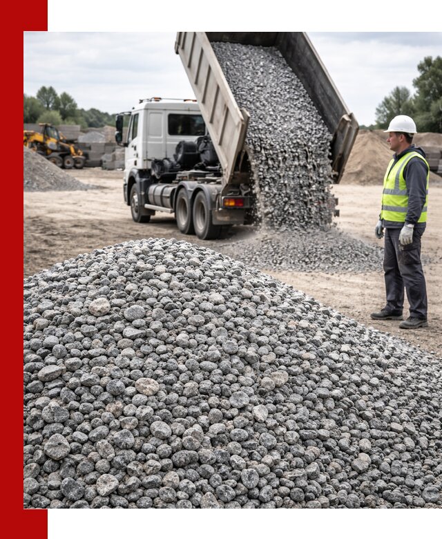 Доставка и продажа гранитного щебня фракции 5-20 в Апатитах