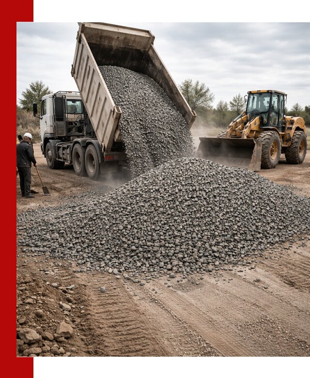 Гранитный щебень фракция 10-20 с доставкой в Апатитах