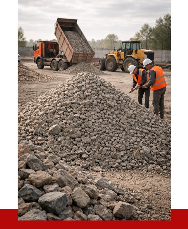 Гранитный щебень фракция 40-70 в Апатитах от 2593 руб ПРОНЕРУДПтт