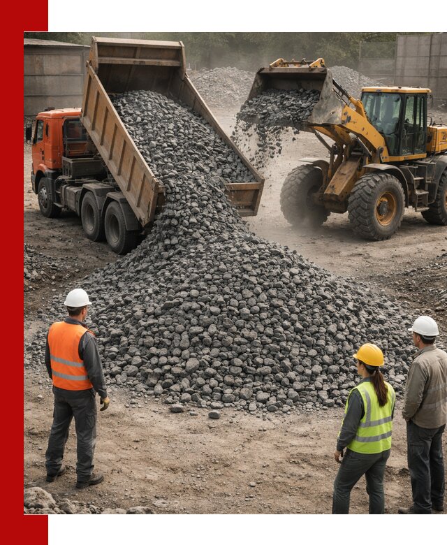 Щебень габбро-диабаз фракция 40–70 доставка в Апатитах