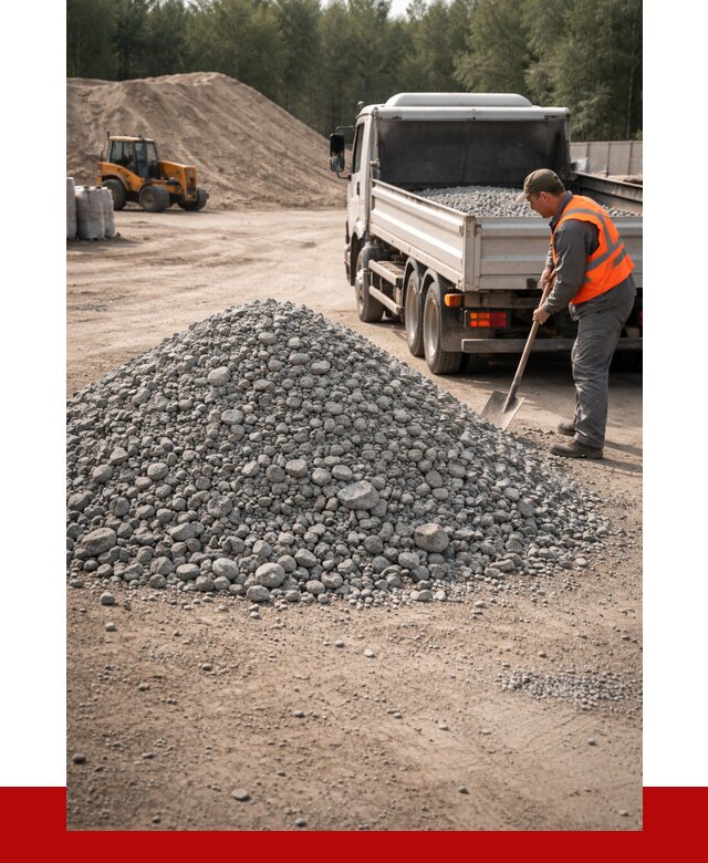 Гравийный щебень фракция 5-10 в Апатитах от 2282 р. | ПРОНЕРУДПтт