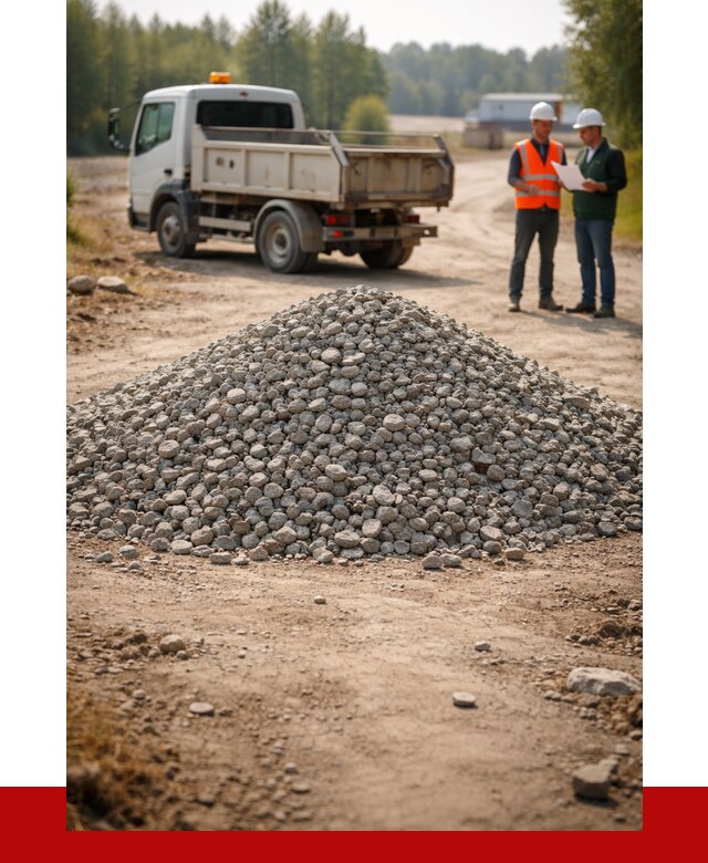 Гравийный щебень фракция 20-40 в Апатитах от 1245 р. | ПРОНЕРУДПтт
