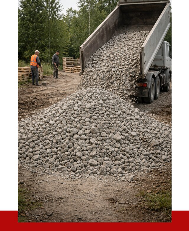 гравийный щебень фракция 70-120 в Апатитах от 2541 р. ПРОНЕРУДПтт