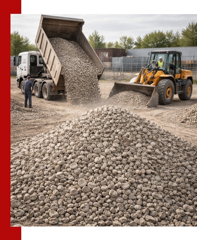 Доломитовый щебень фракции 20–41 с доставкой в Апатитах