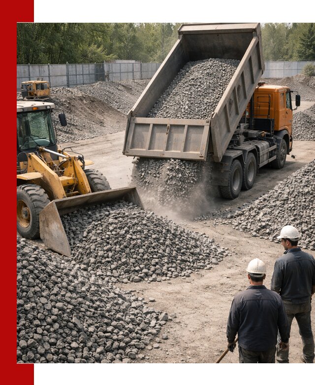 Шлаковый щебень фракция 20-40 доставка и продажа в Апатитах