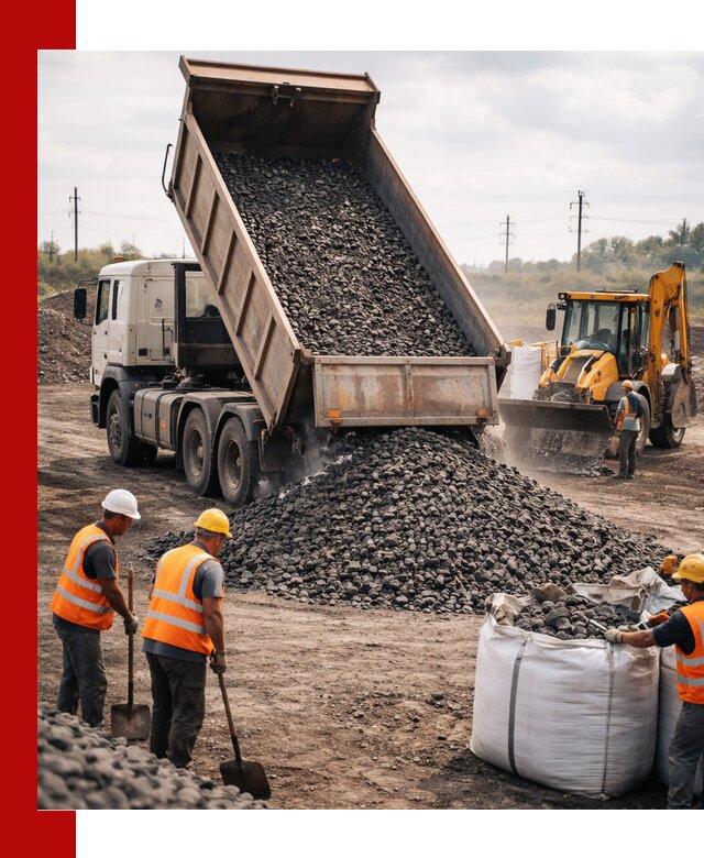 Шлаковый щебень фракция 40-70 с доставкой в Апатитах