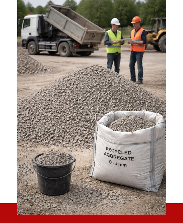 Вторичный щебень фракция 0-5 в Апатитах от 1660 р. ПРОНЕРУДПтт