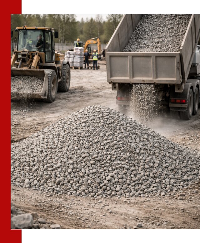 Вторичный щебень фракции 5-20 в Апатитах — доставка и продажа крупнотоннажно