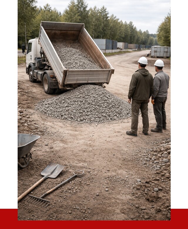 Бетонный щебень фракция 5-20 в Апатитах от 3319 р., ПРОНЕРУДПтт