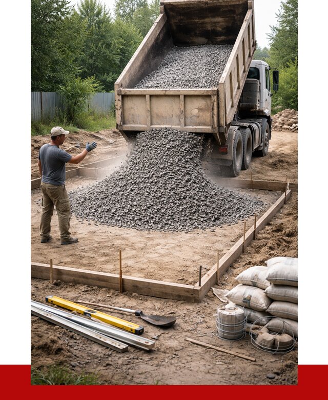 Купить щебень для фундамента в Апатитах от 4667 р. | ПРОНЕРУДПтт