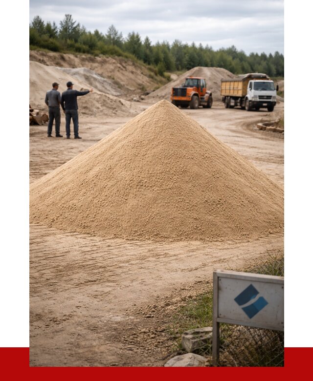 Карьерный песок навалом в Апатитах от 1867 р. | ПРОНЕРУДПтт