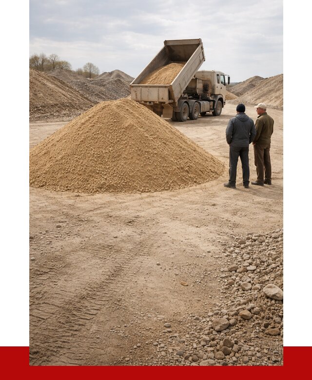 Карьерный песок крупнозернистый в Апатитах от 8816 р | ПРОНЕРУДПтт