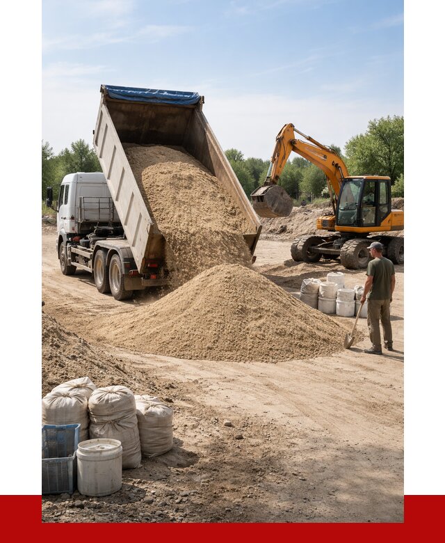 Купить речной песок в Апатитах от 1245 р. за куб | ПРОНЕРУДПтт