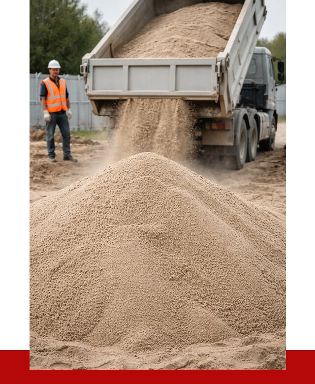Купить сеяный песок с доставкой в Апатитах от 2282 р ПРОНЕРУДПтт