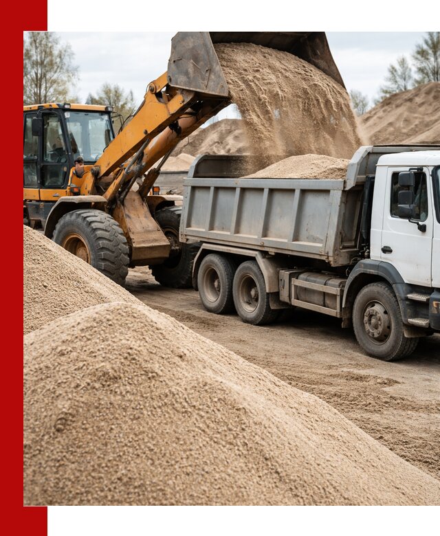 Доставка сеяного песка в Апатитах оптом и в розницу