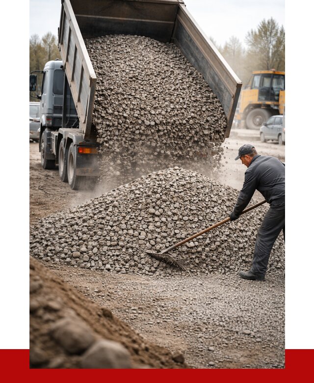 Гравий фракция 20-40 в Апатитах от 2593 р. доставка | ПРОНЕРУДПтт