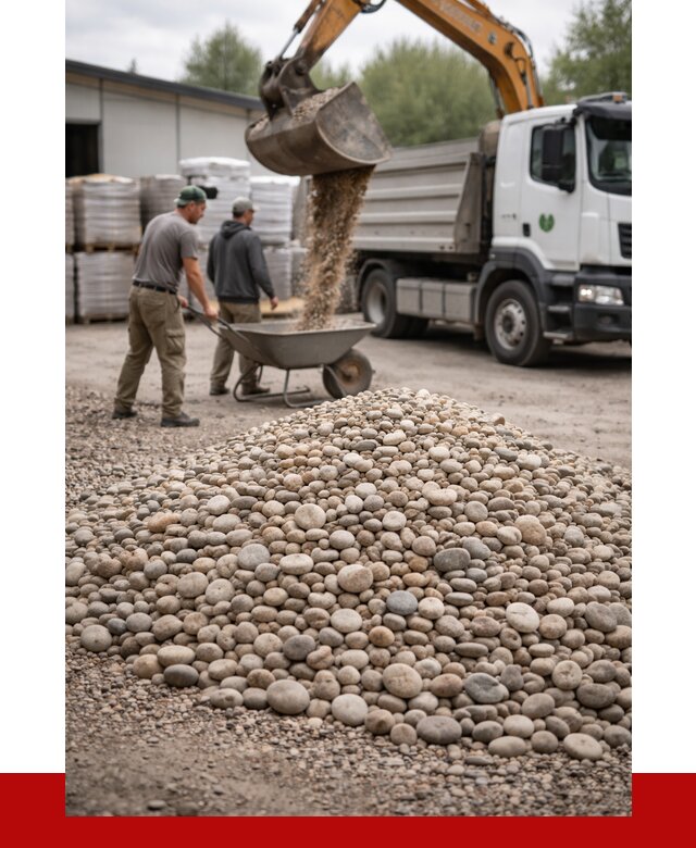 Галька декоративная в Апатитах от 3319 р. за куб | ПРОНЕРУДПтт
