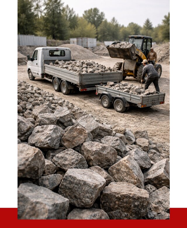 Купить бутовый камень гранитный в Апатитах от 2904 р. | ПРОНЕРУДПтт