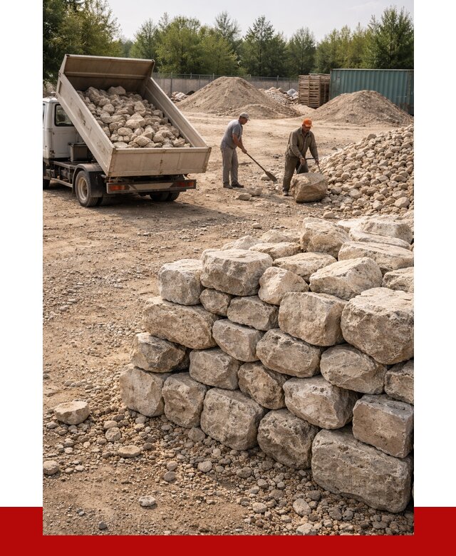 Бутовый камень известняковый в Апатитах от 4356 р. | ПРОНЕРУДПтт