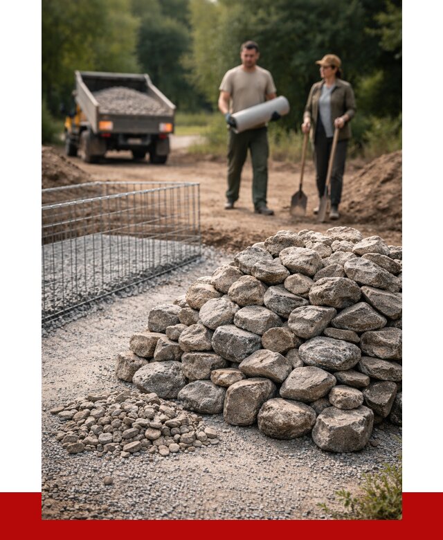 Камень для габионов фракция 100-200 в Апатитах от 4979 р. | ПРОНЕРУДПтт