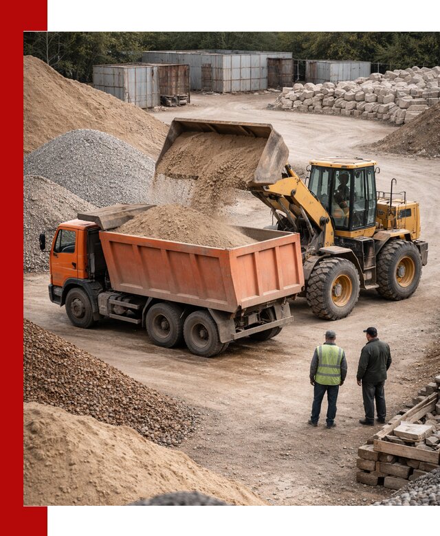 Доставка сыпучих смесей и смесей для стройки в Апатитах