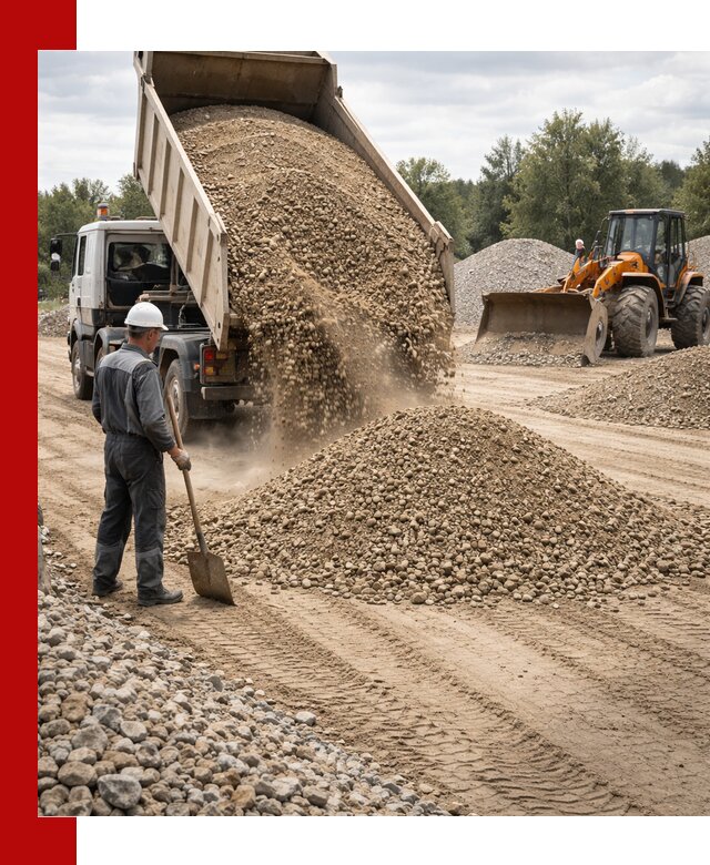 Доставка щпс С3 в Апатитах самосвалами и бортовыми грузовиками