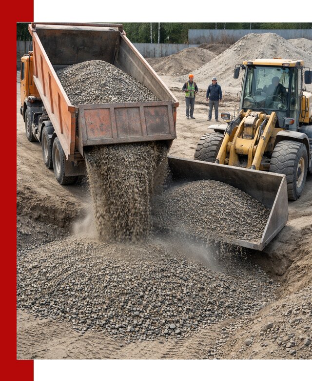 Доставка щпс С9 самосвалами по выгодным тарифам в Апатитах