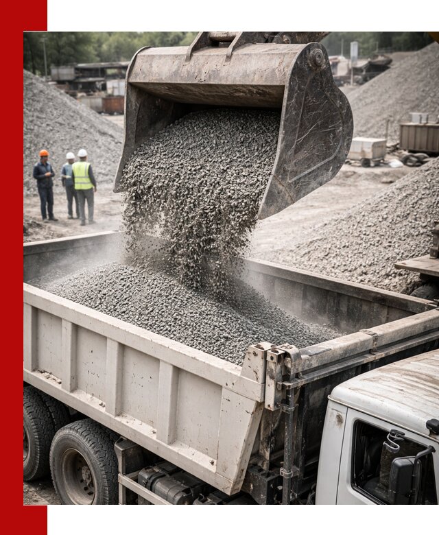 Отсев и крошка для строительства и дорожных работ в Апатитах