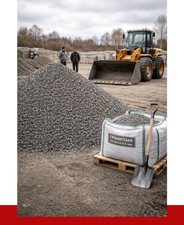 Купить гранитную крошку в Апатитах от 4979 р. с доставкой | ПРОНЕРУДПтт