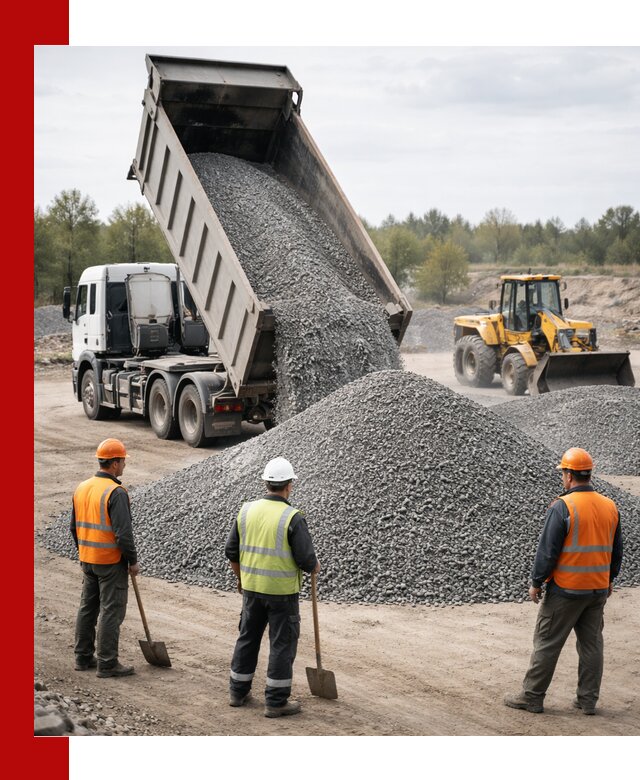 Доставка и продажа гранитной крошки в Апатитах