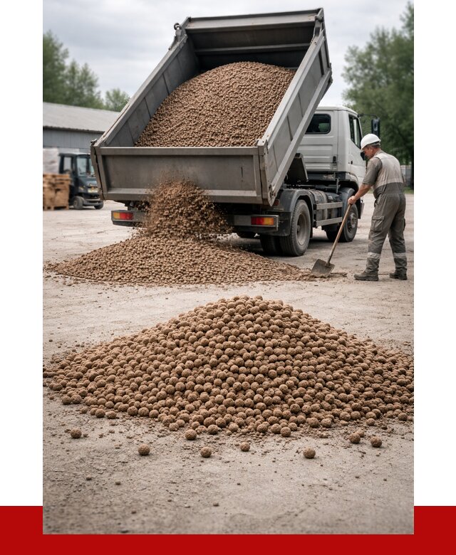 Керамзит с доставкой в Апатитах от 4356 р. за м3 | ПРОНЕРУДПтт