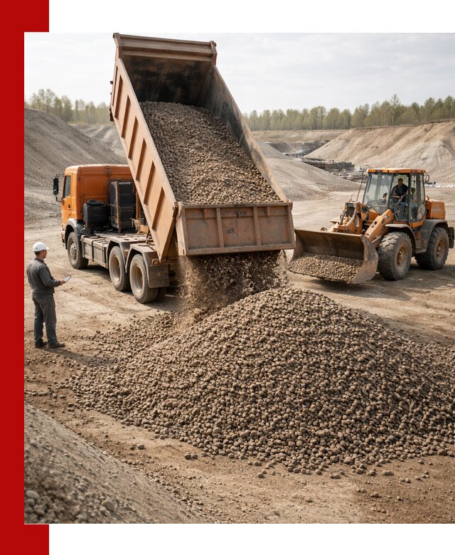 Керамзит фракция 20–40 доставка и продажа в Апатитах