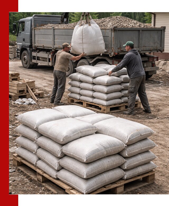 Керамзит в мешках с доставкой в Апатитах от компании-поставщика