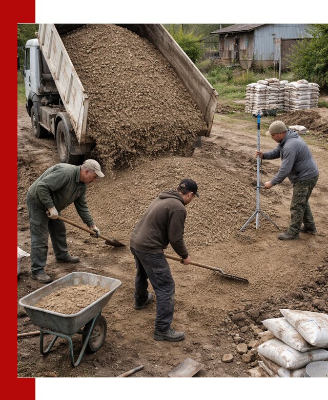 Керамзитовый песок с доставкой в Апатитах оптом и в розницу