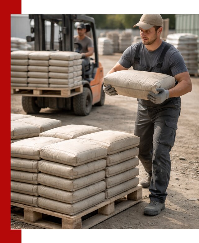 Доставка цемента в мешках оптом и в розницу в Апатитах