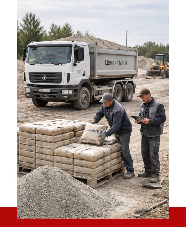 Купить цемент м500 с доставкой в Апатитах от 5393 р. | ПРОНЕРУДПтт
