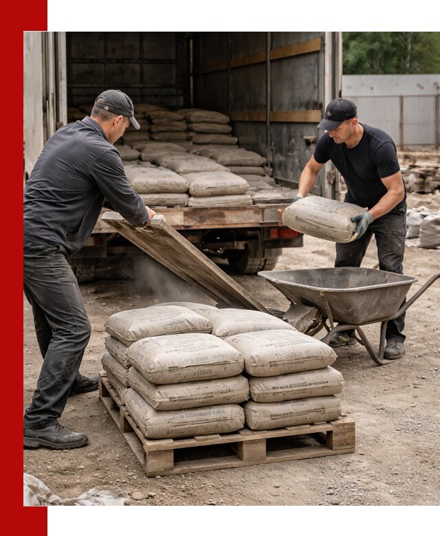 Пескобетон М300 с доставкой в Апатитах по выгодной цене