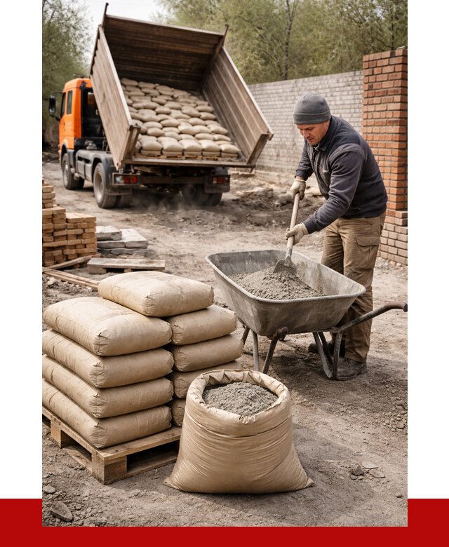 Купить сухую смесь для кладки в Апатитах от 1245 р. | ПРОНЕРУДПтт