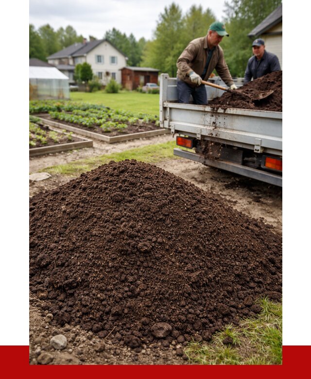 Плодородный грунт в Апатитах с доставкой от 4356 р. | ПРОНЕРУДПтт