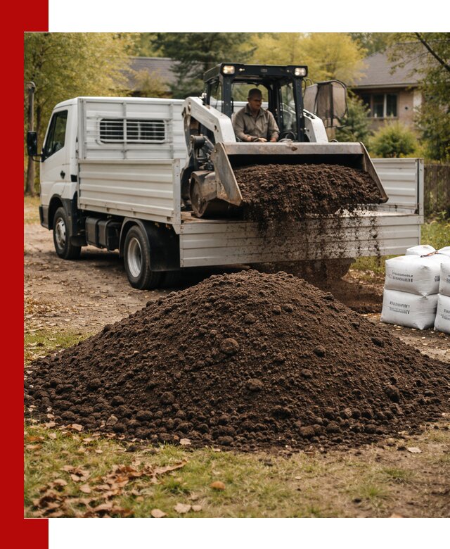 Доставка садовой земли в больших объёмах в Апатитах