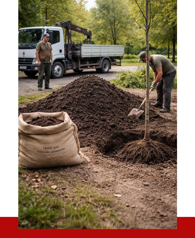 Грунт для посадки деревьев в Апатитах от 1245 р. | ПРОНЕРУДПтт