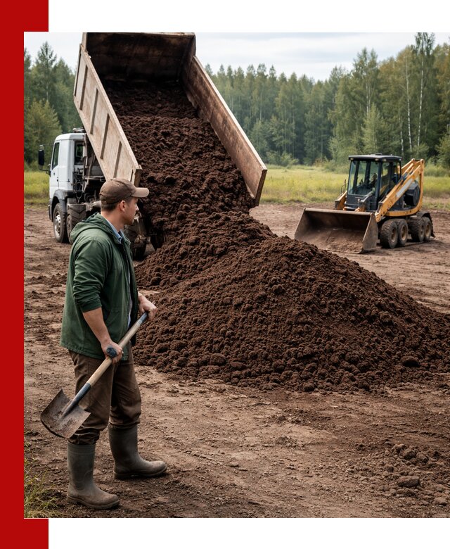 Купить верховой торф с доставкой в Апатитах для садоводства и растений