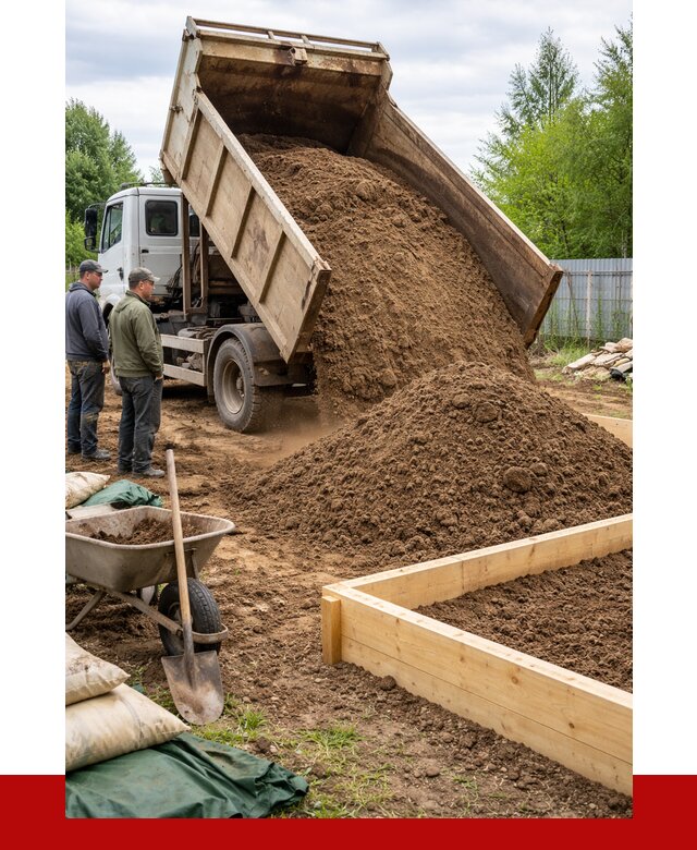 Торфо песчаная смесь в Апатитах с доставкой от 1919 р. | ПРОНЕРУДПтт