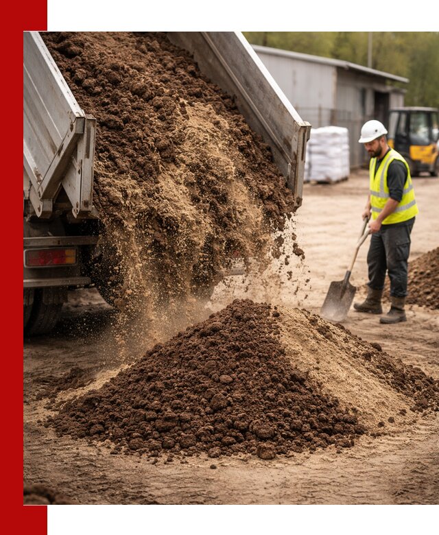 Доставка торфо-песчаной смеси в Апатитах для строительства и озеленения