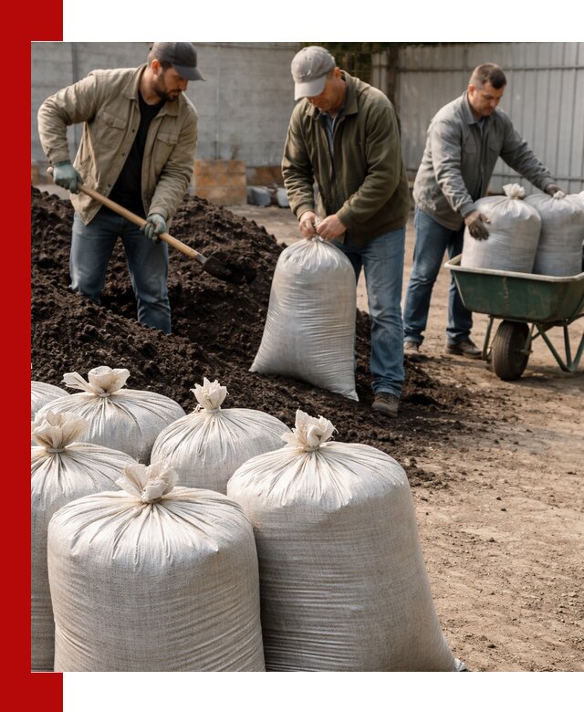 Купить чернозем в мешках с доставкой в Апатитах