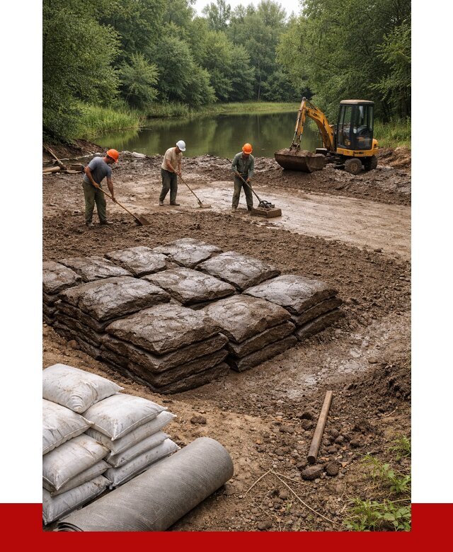 Купить глину для пруда в Апатитах от 4667 р. с доставкой | ПРОНЕРУДПтт