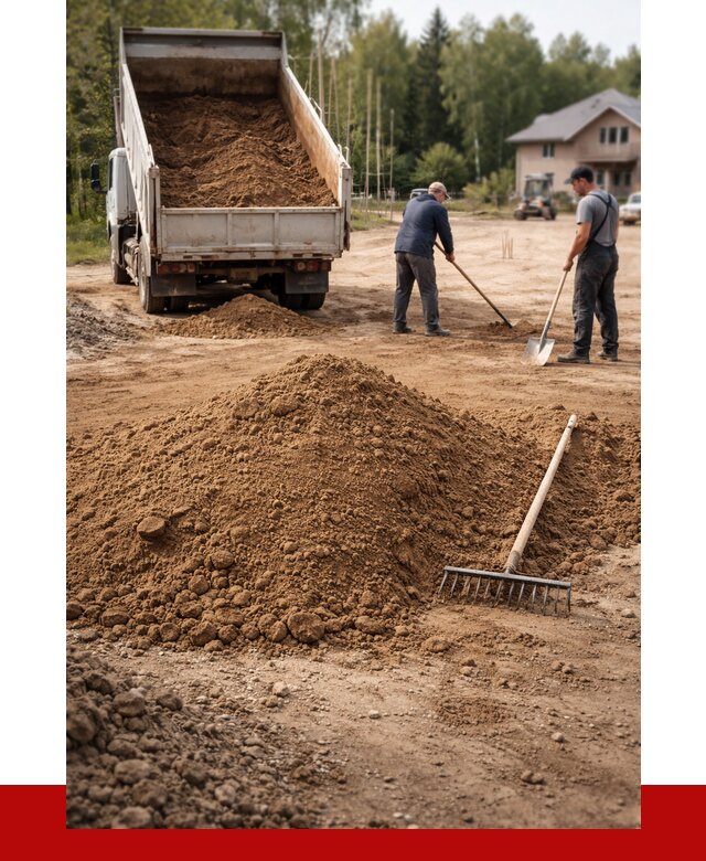 Суглинок для планировки в Апатитах с доставкой от 4356 р. | ПРОНЕРУДПтт