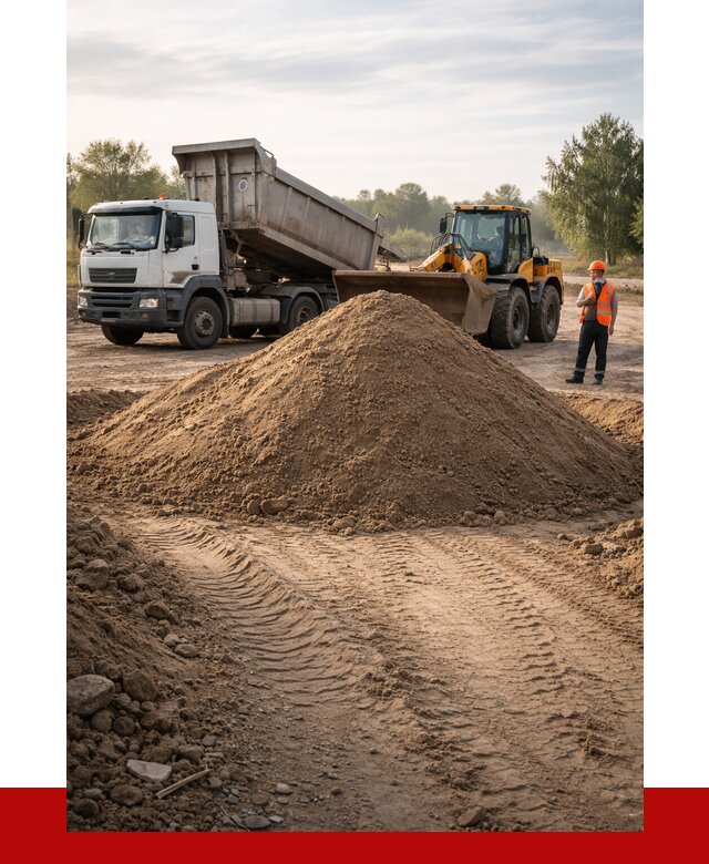 Купить песчаный грунт с доставкой в Апатитах от 4356 р. | ПРОНЕРУДПтт
